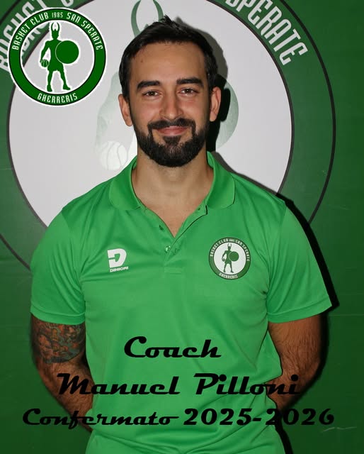 Scopri di più sull'articolo Manuel Pilloni seguirà l’Under 14 Maschile