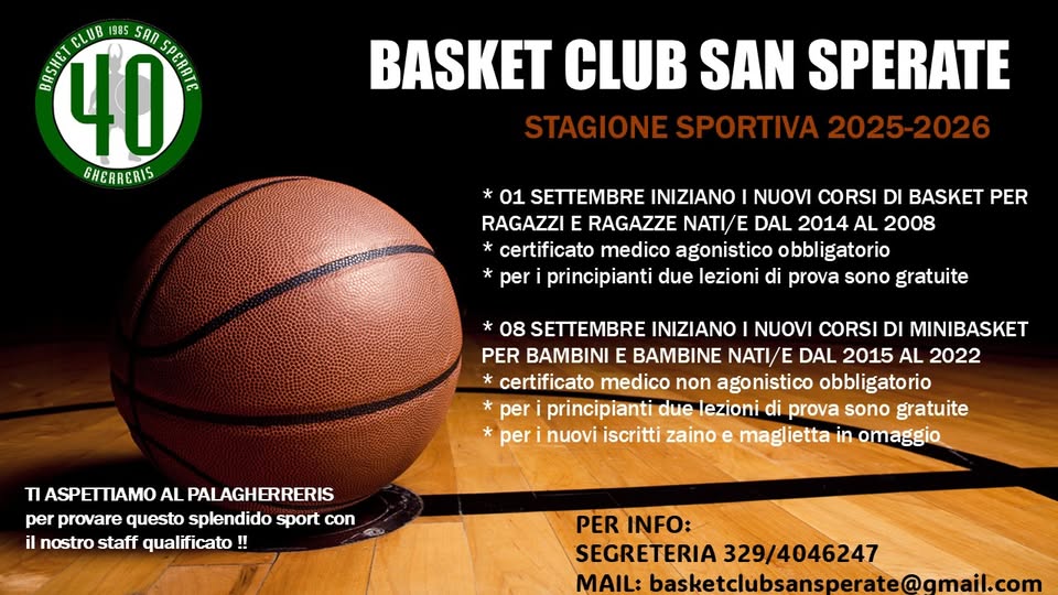 Scopri di più sull'articolo Stagione sportiva 2025/2026