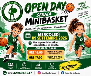 Scopri di più sull'articolo OPENDAY MINIBASKET